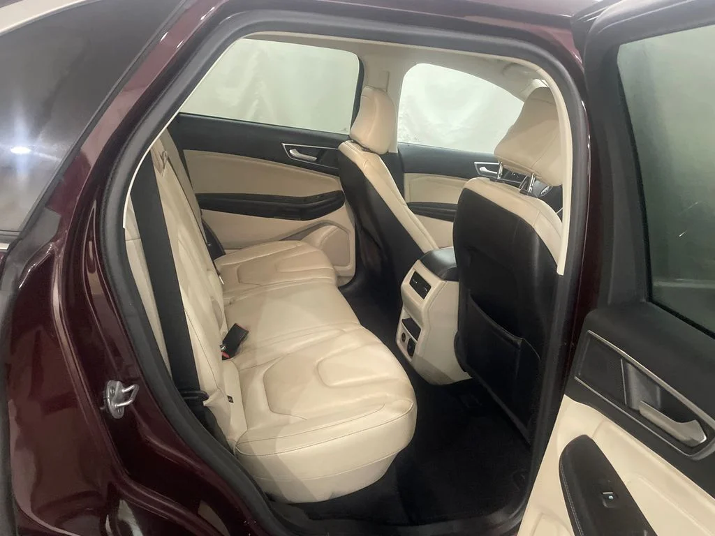 Used 2022 Burgundy Velvet Metallic Tinted Clearcoat Ford Titanium image 26