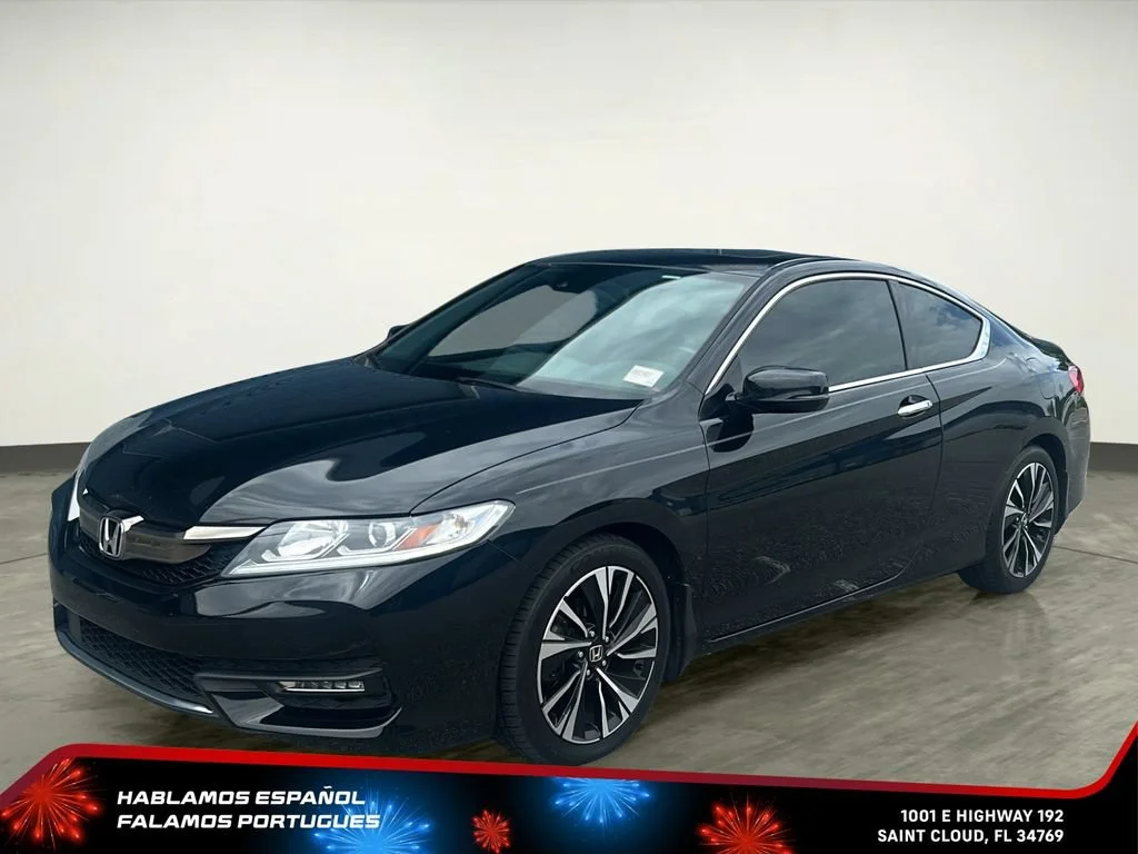 Used 2017 Black Honda EX-L V6 image 2