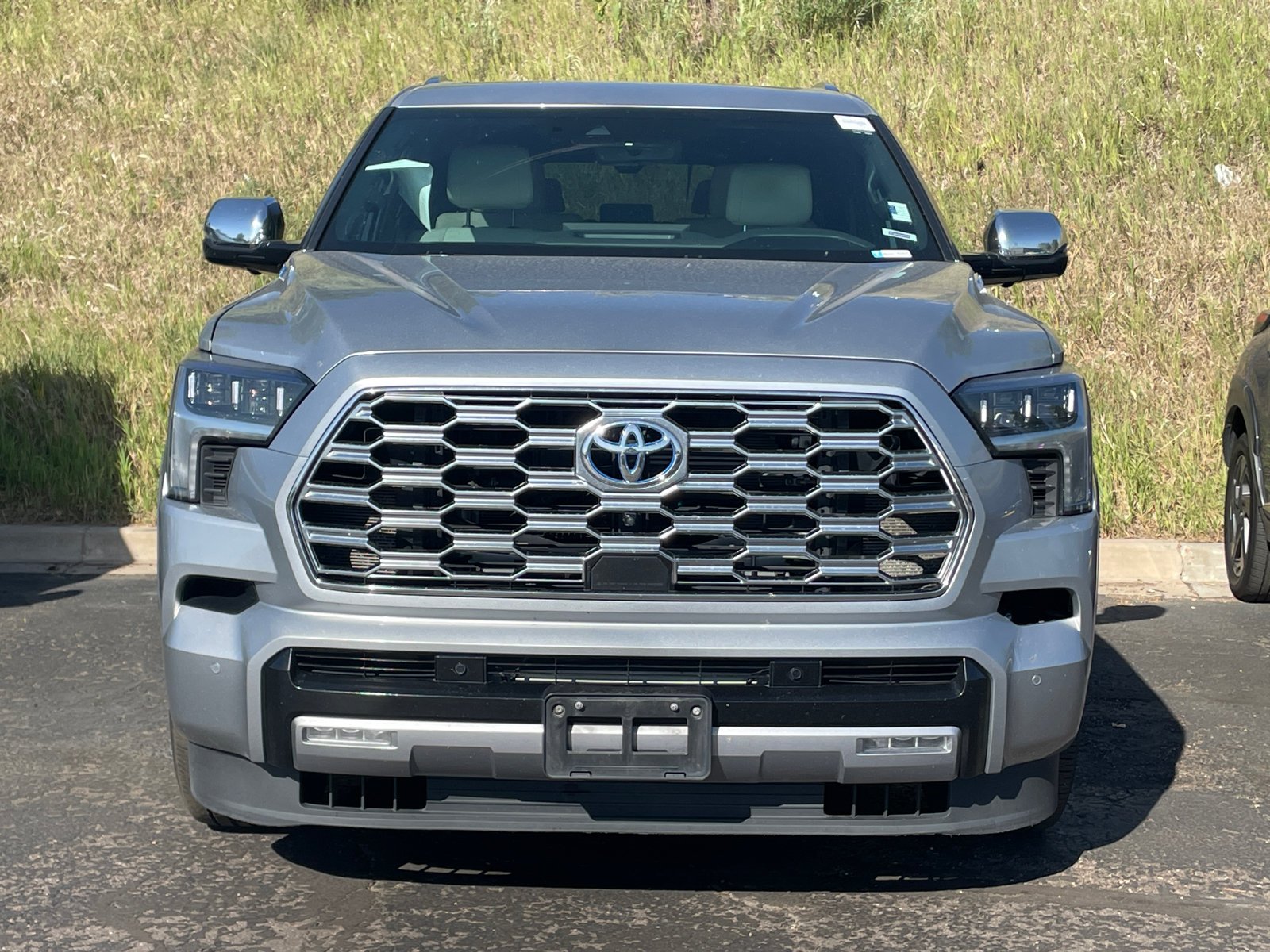 Used 2023 Celestial Silver Metallic Toyota Capstone image 2