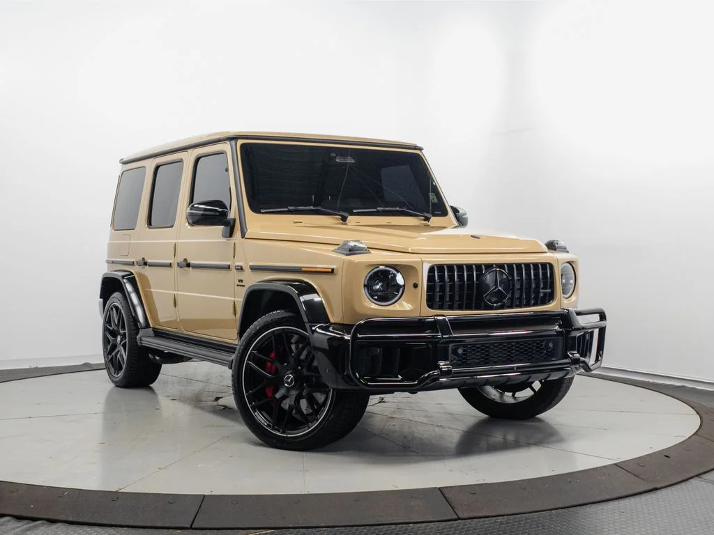 Certified Used 2025 MANUFAKTUR Desert Sand Mercedes-Benz G 63 AMG® image 1