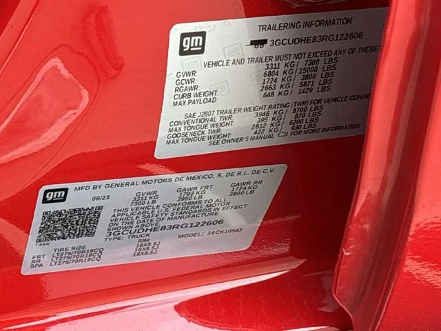 Used 2024 Red Hot Chevrolet ZR2 image 32
