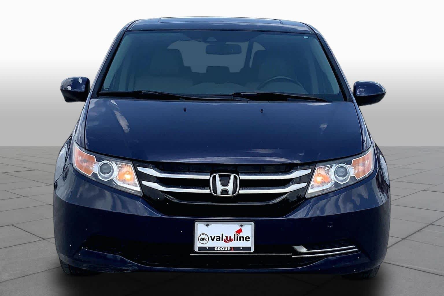 Used 2015 Obsidian Blue Pearl Honda EX-L image 4