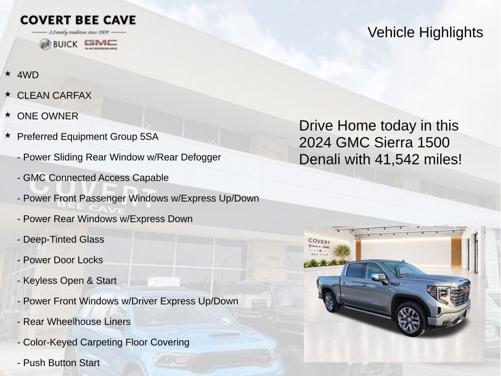 Used 2024 Sterling Metallic GMC Denali image 10