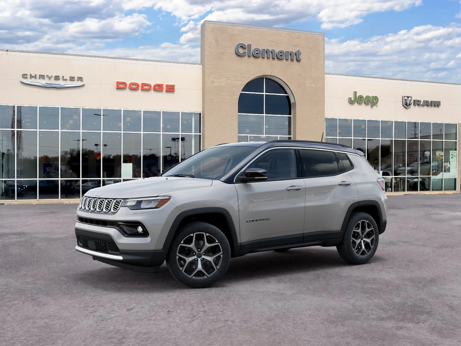 New 2026 Silver Zynith Metallic Clear-Coat Exterior Paint Jeep Limited image 31