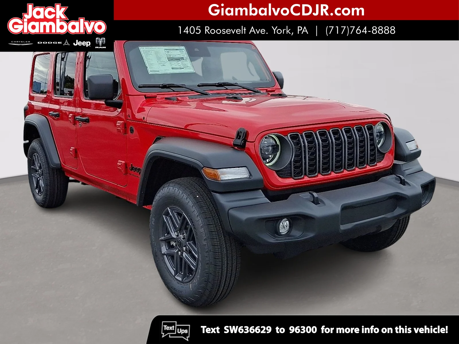 2025 Jeep Wrangler Sport S's photo