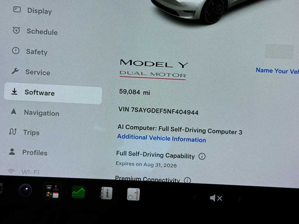 Used 2022 White Tesla Performance image 12