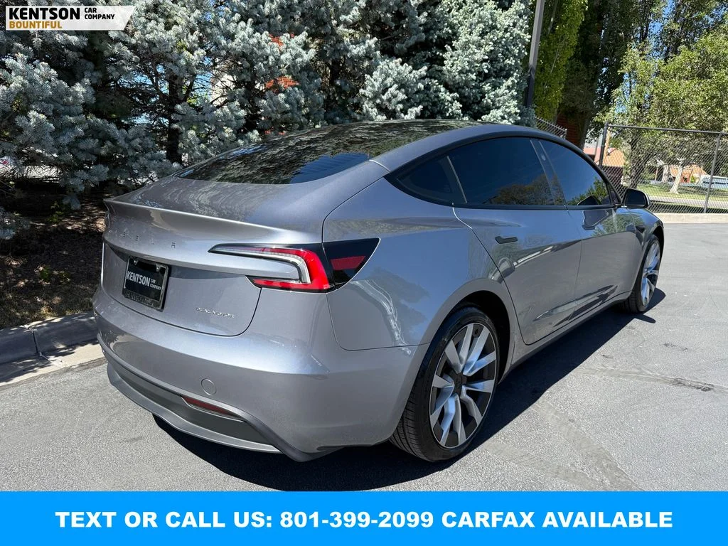 Used 2025 Silver Tesla Long Range image 8