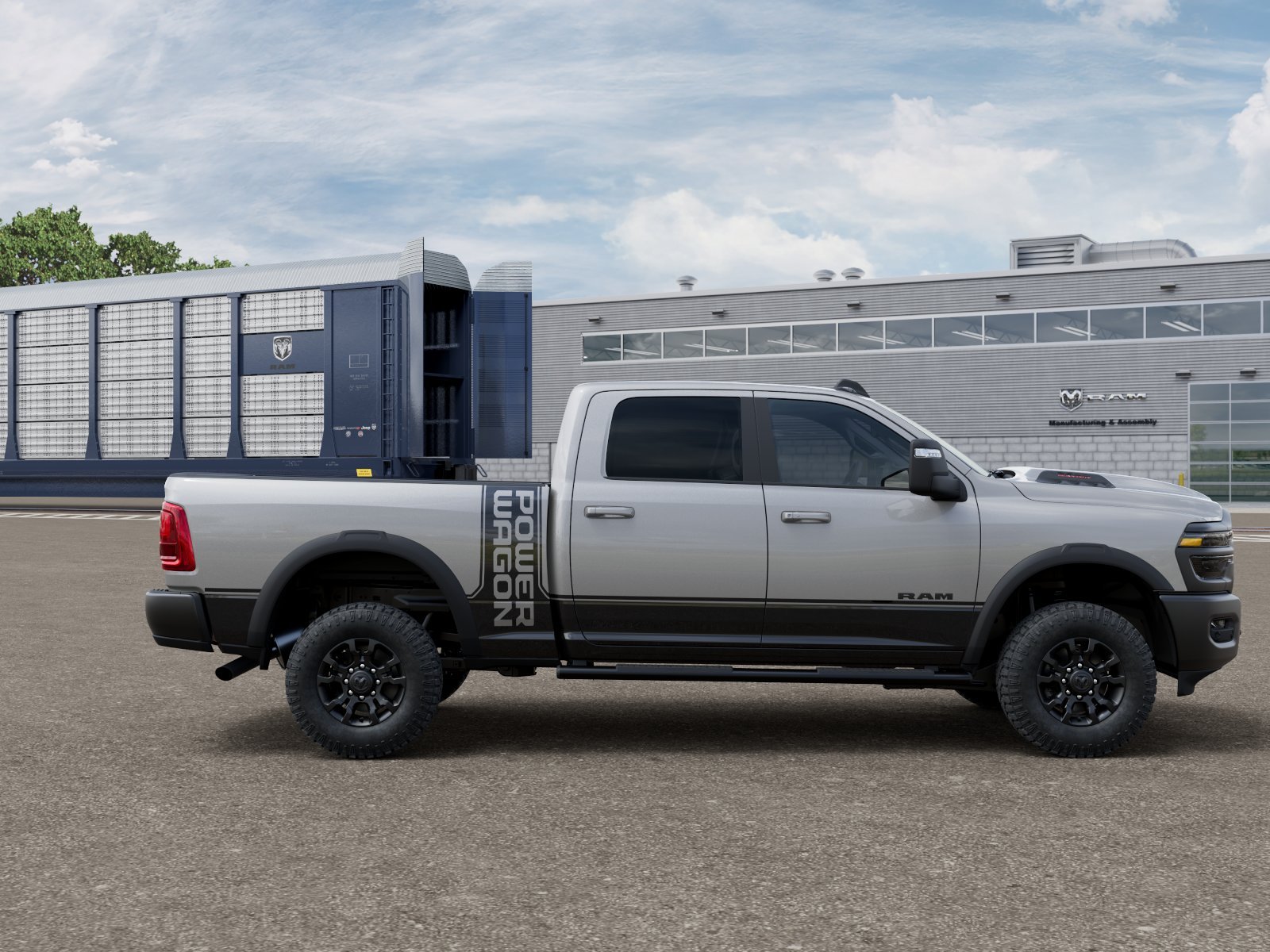 New 2026 Silver-Zynith Exterior Paint RAM Power Wagon image 12