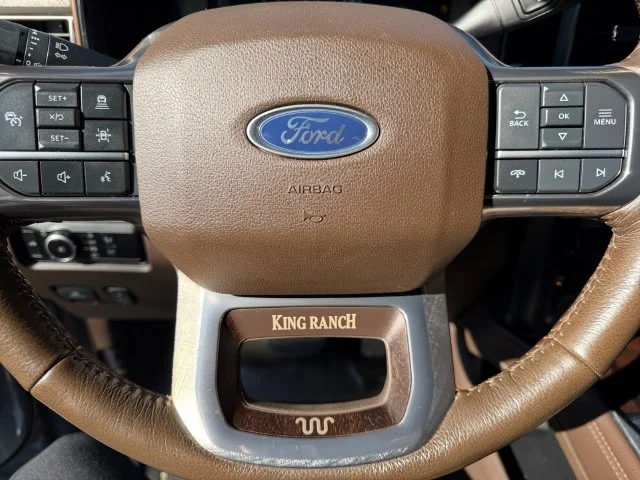 Used 2023 Antimatter Blue Metallic Ford King Ranch image 22