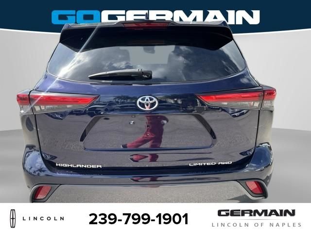 Used 2020 Blue Toyota Limited image 6