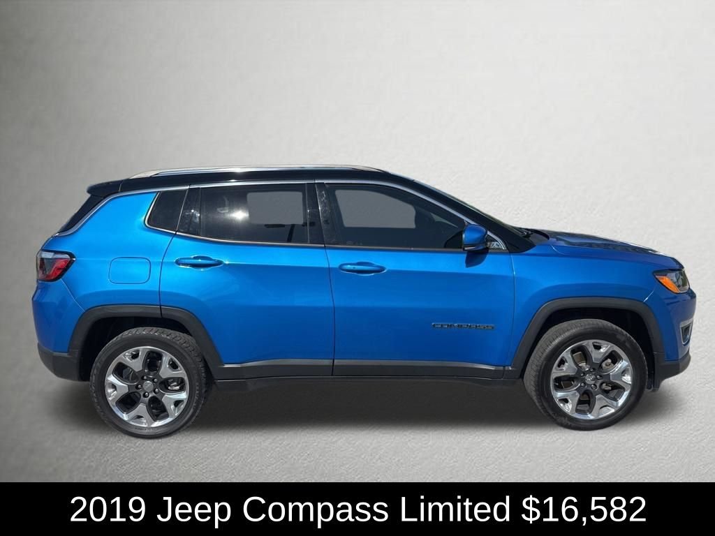 Used 2019 Jeep Compass Limited with VIN 3C4NJDCB6KT666437 for sale in Elizabethtown, KY