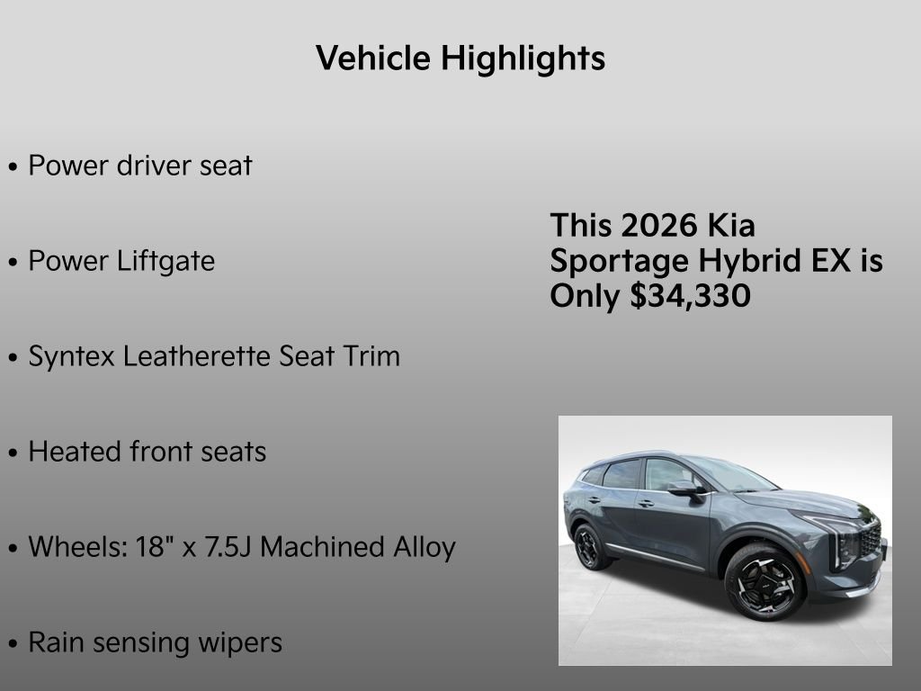 New 2026 Gravity Gray Kia EX image 32