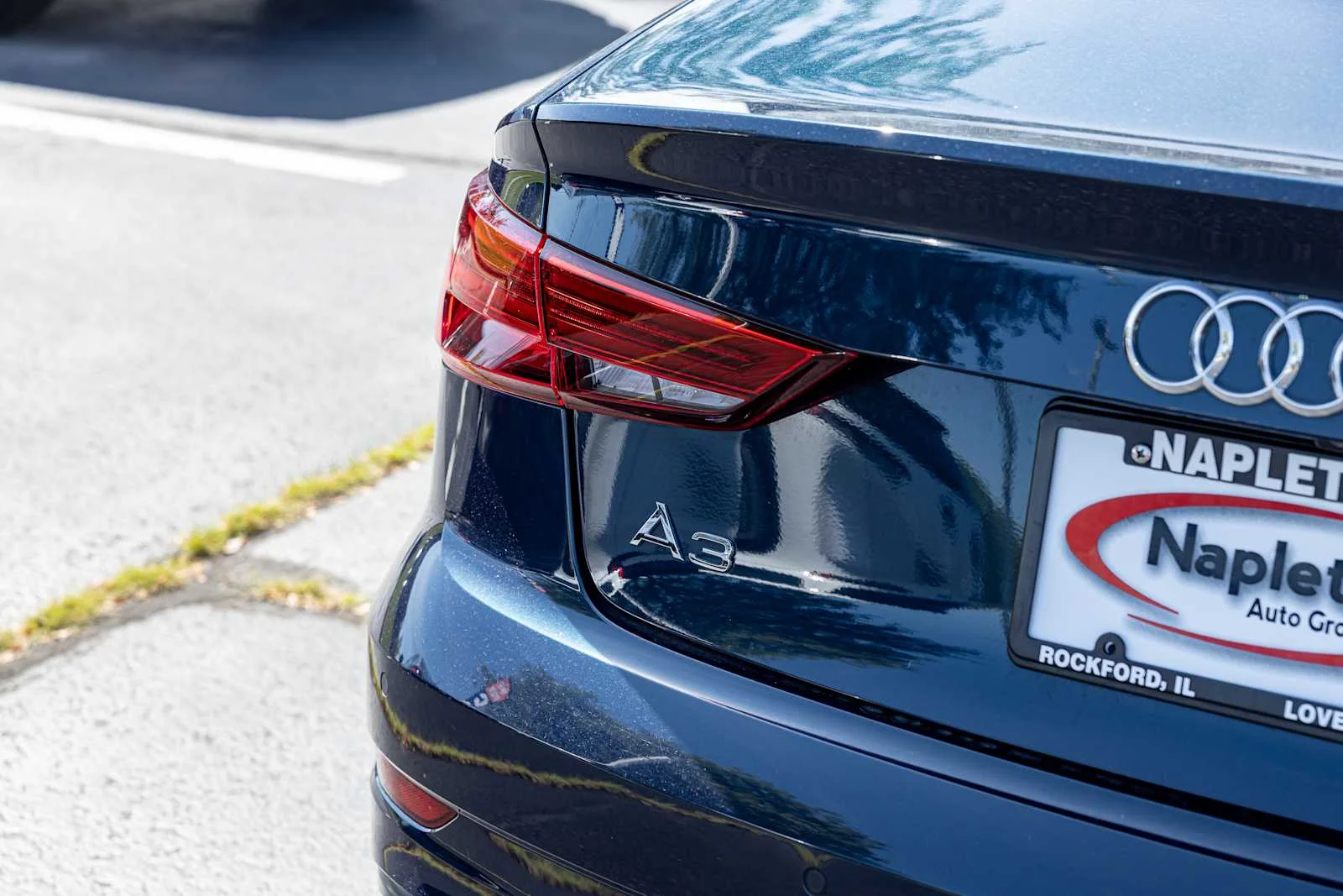 Used 2020 Cosmos Blue Metallic Audi S line Premium Plus image 28