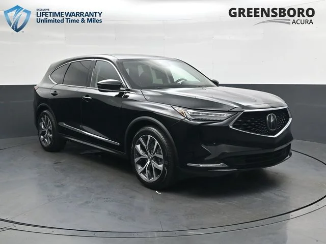Used 2024 Majestic Black Pearl Acura TECH image 3
