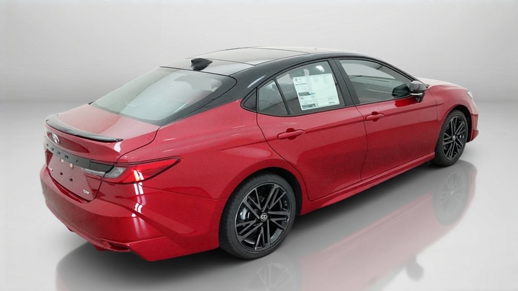 New 2027 Supersonic Red with Midnight Black Metallic roof Toyota XSE image 33