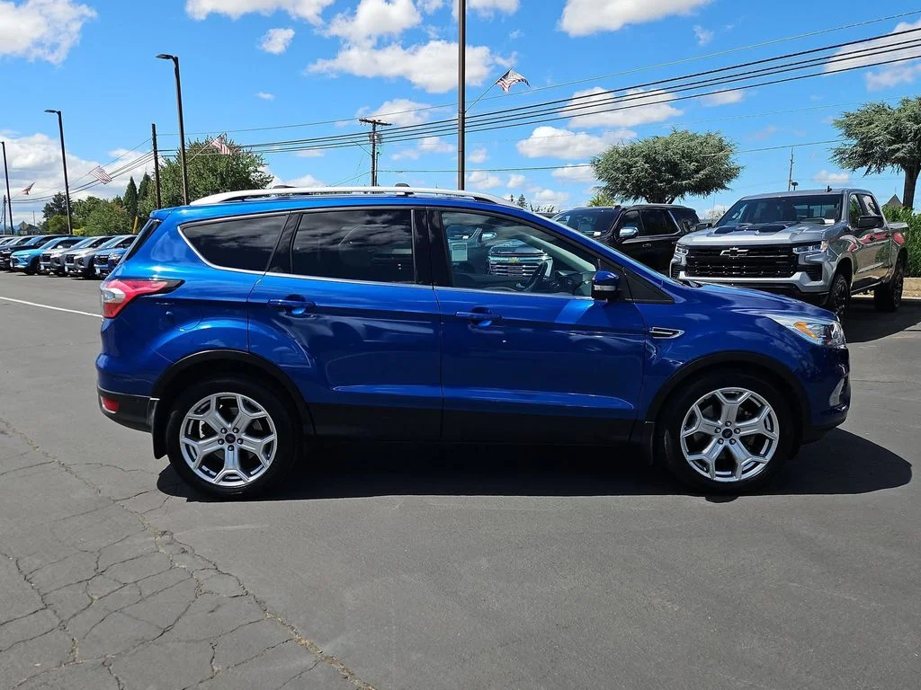 Used 2017 Lightning Blue Metallic Ford Titanium image 7