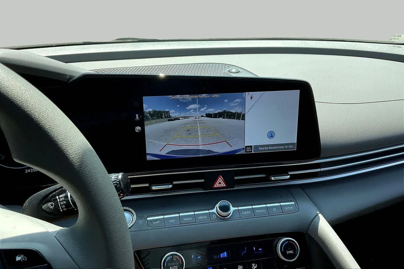 Used 2024 Intense Blue Hyundai SEL image 26