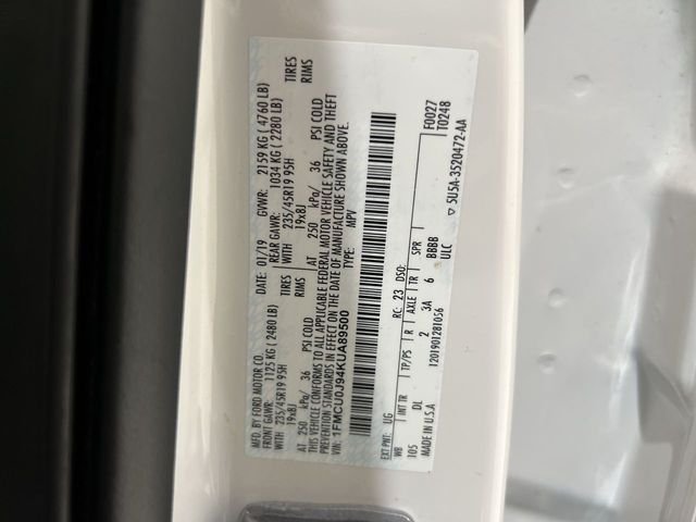 Used 2019 White Ford Titanium image 30