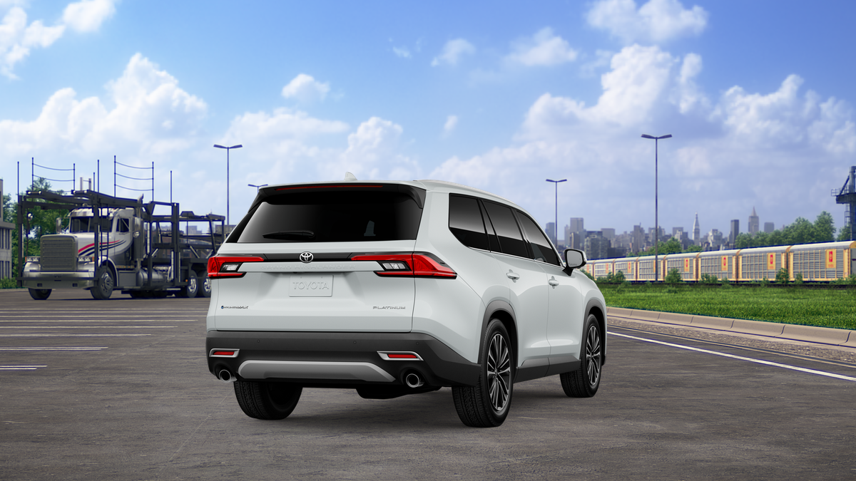 New 2026 Wind Chill Pearl Toyota Hybrid MAX Platinum image 9