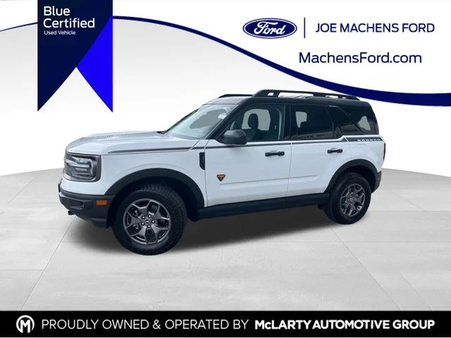 Used 2024 White Ford Badlands image 1