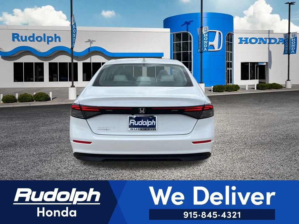 New 2026 Platinum White Pearl Honda LX image 4