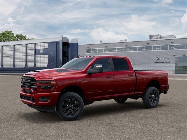 New 2026 Molten Red Pearl-Coat Exterior Paint RAM Laramie image 1