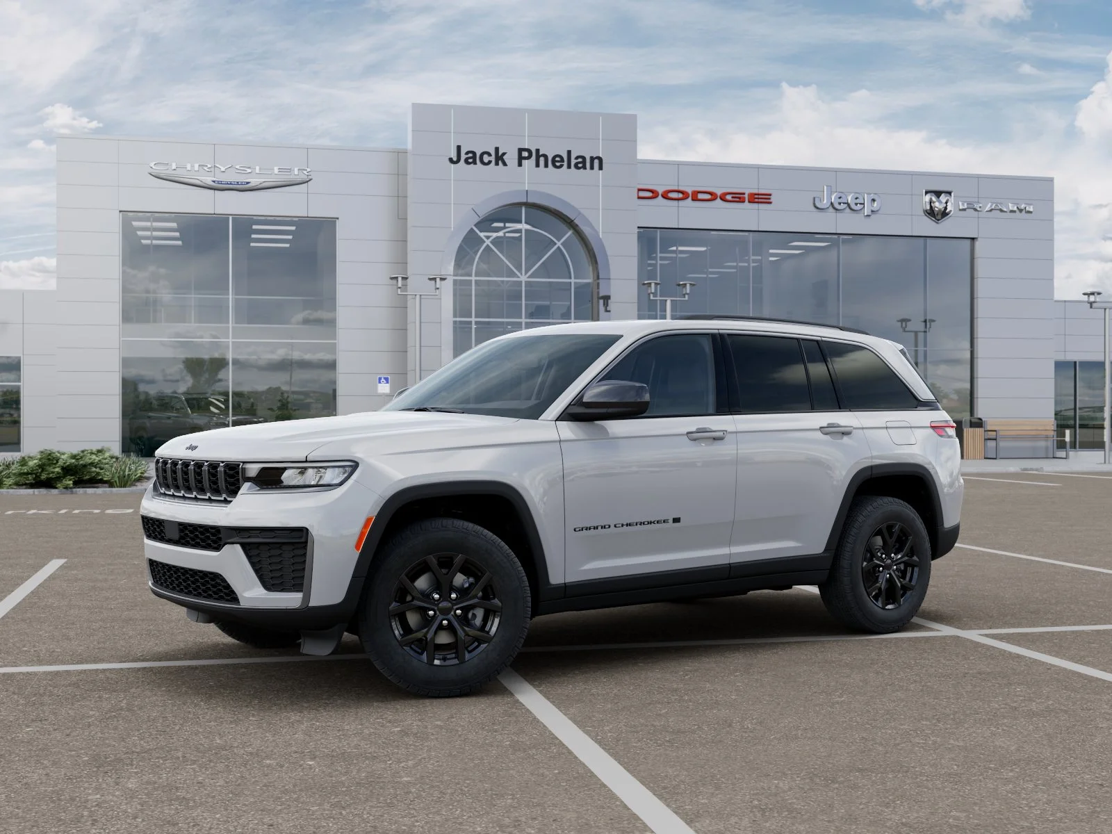 New 2026 Bright White Clear-Coat Exterior Paint Jeep Altitude image 34