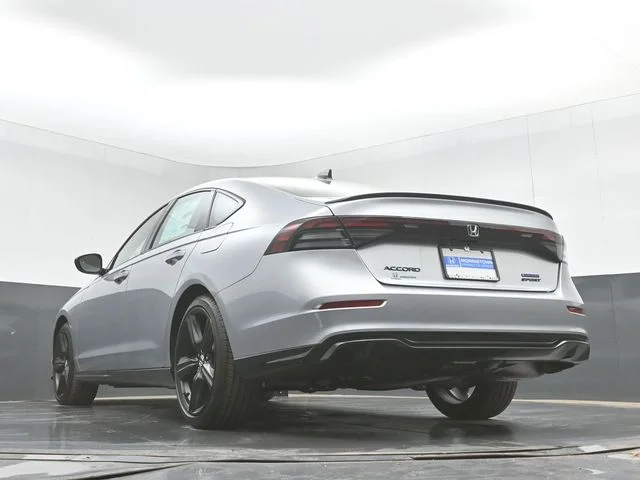 New 2026 Solar Silver Metallic Honda Sport-L Hybrid image 48