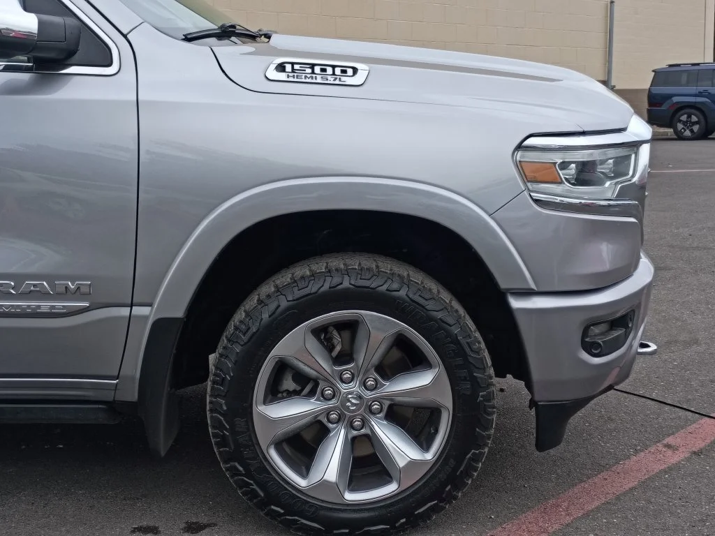 Used 2022 Billet Silver Metallic Clearcoat Ram Limited image 2