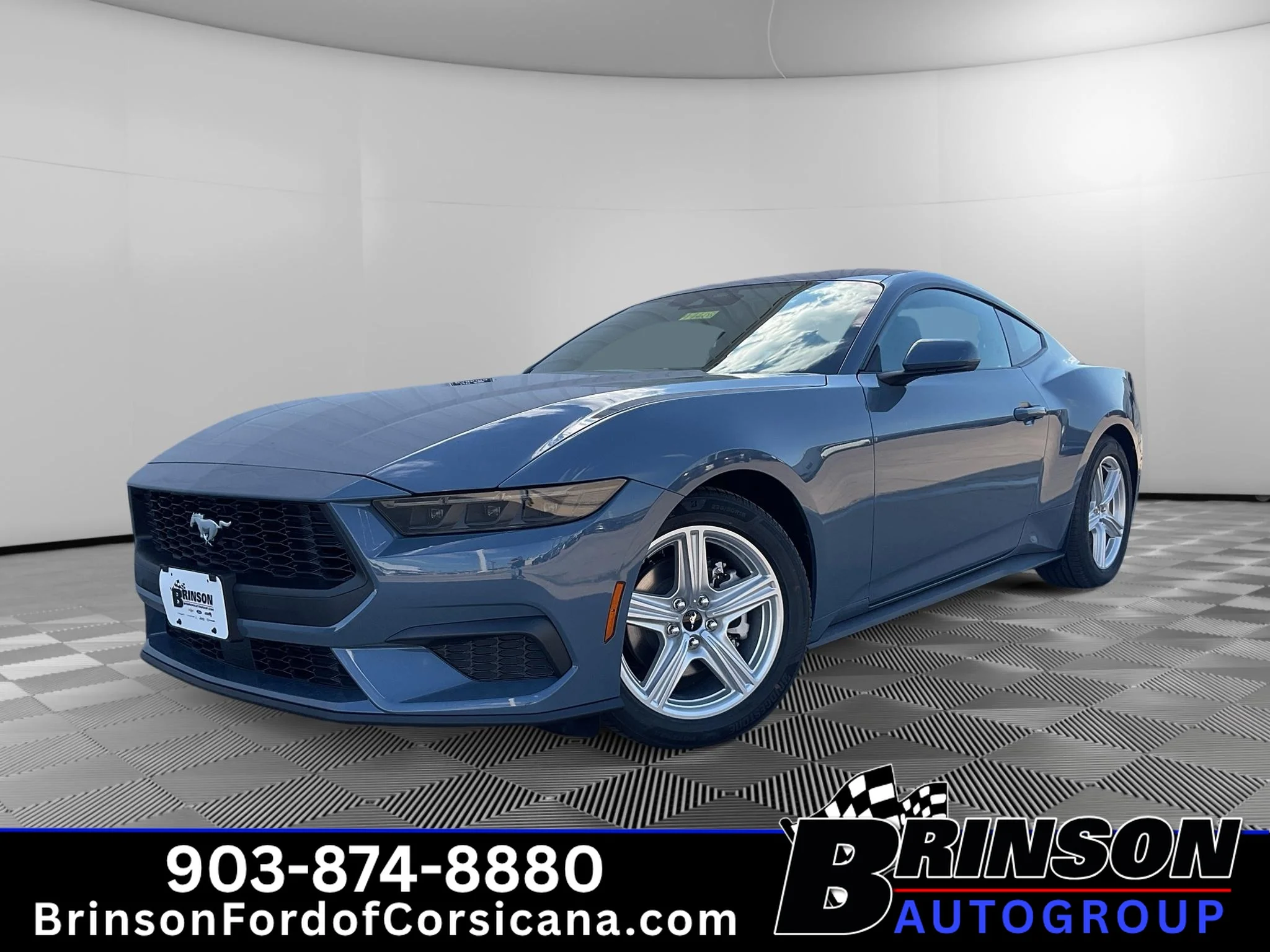 New 2026 Vapor Blue Metallic Ford EcoBoost image 1