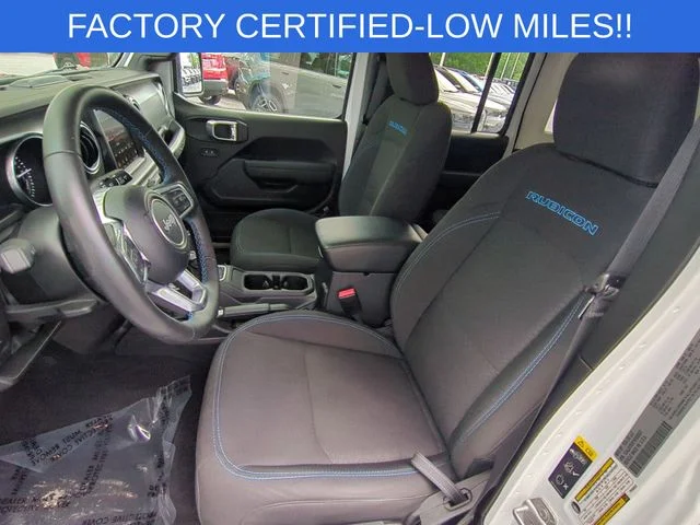 Used 2023 White Jeep Rubicon 4xe image 14