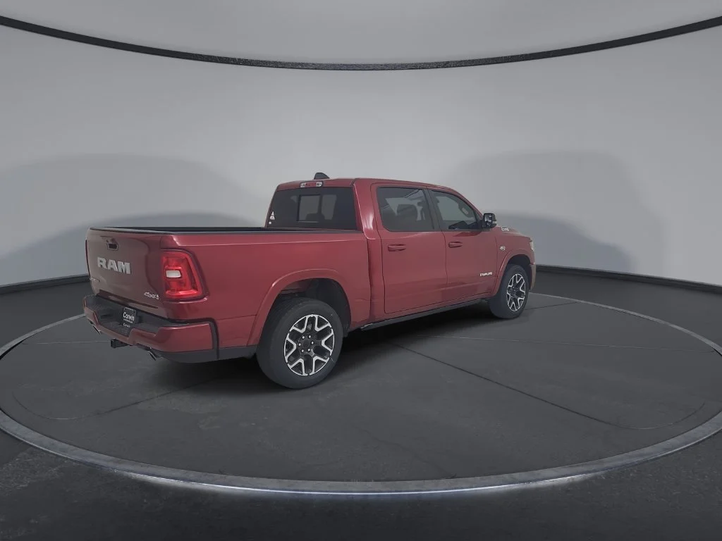 New 2026 Molten Red Pearl-Coat Exterior Paint RAM Laramie image 15
