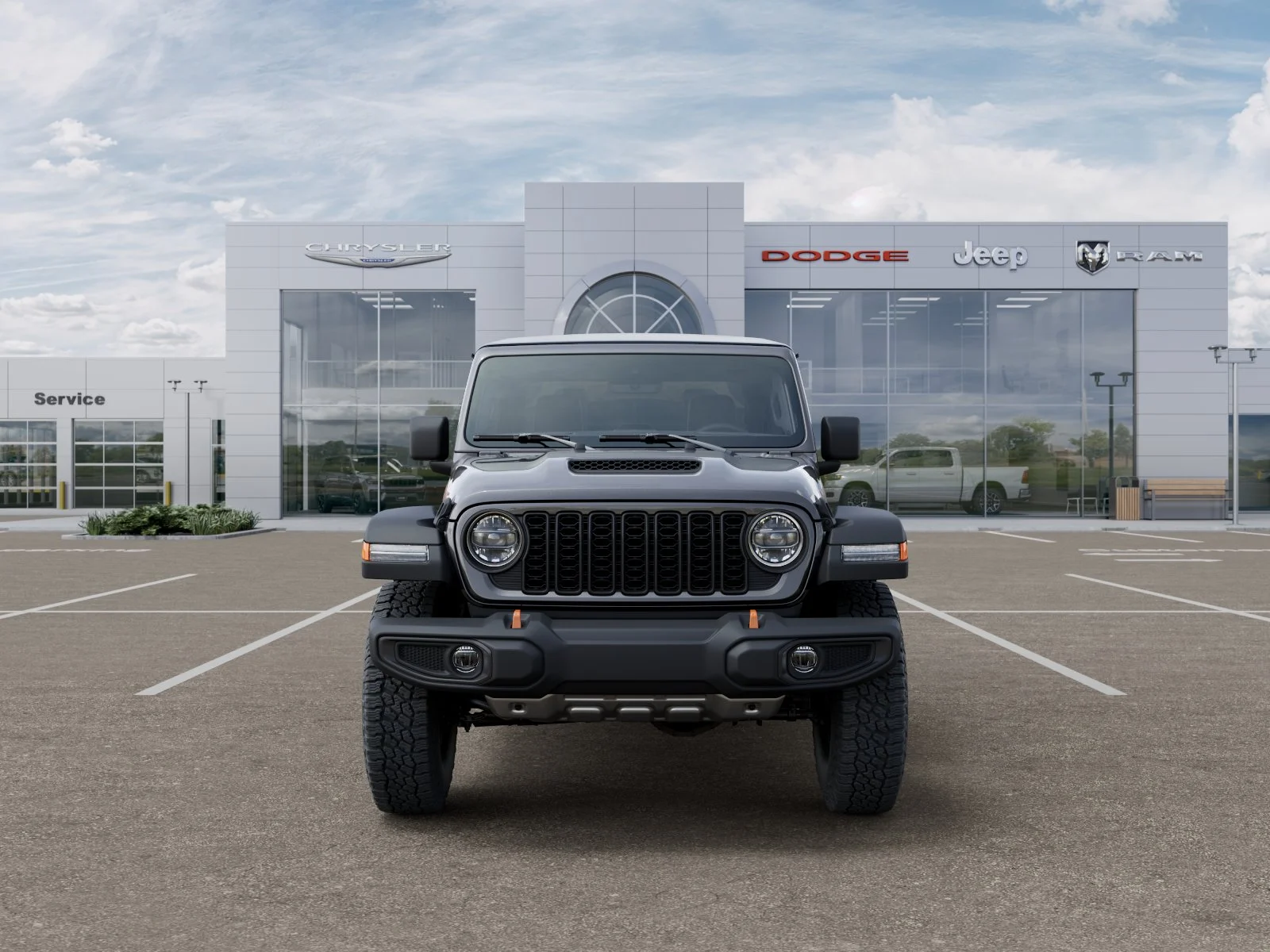 New 2026 Granite Crystal Metallic Clear-Coat Exterior Paint Jeep Mojave image 32