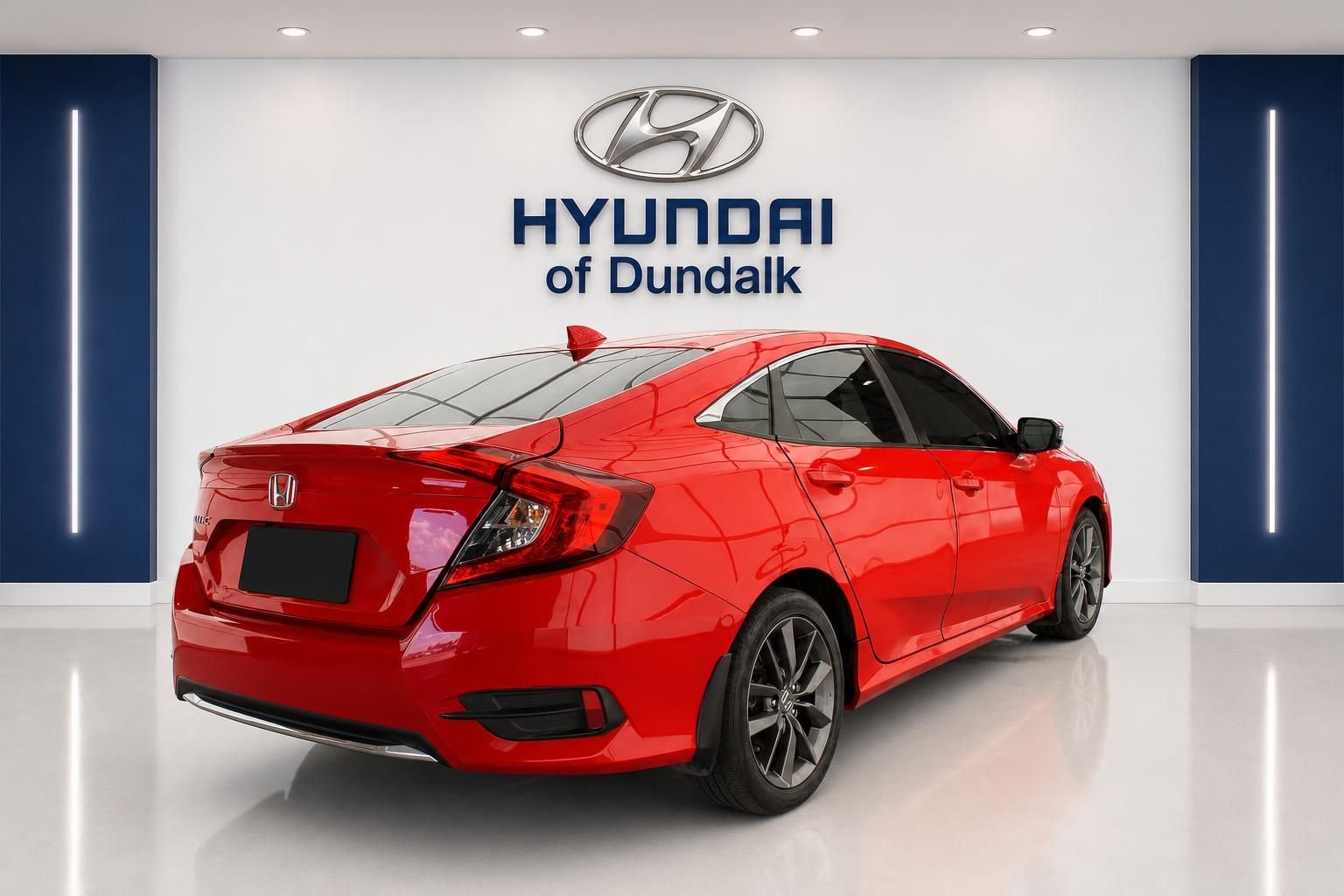 Used 2021 Red Honda EX image 4