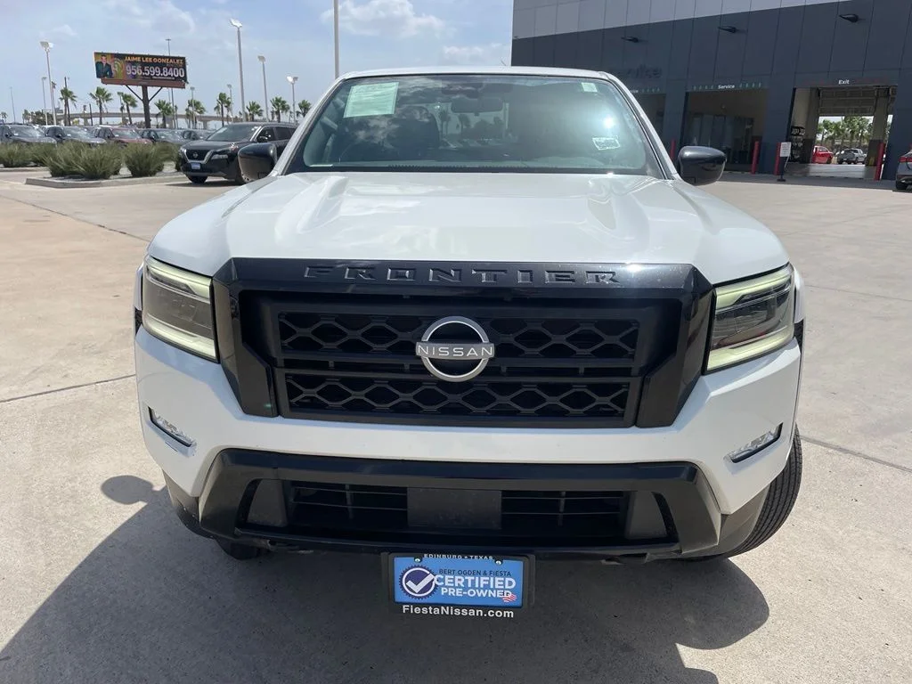 Certified Used 2023 White Nissan SV image 2