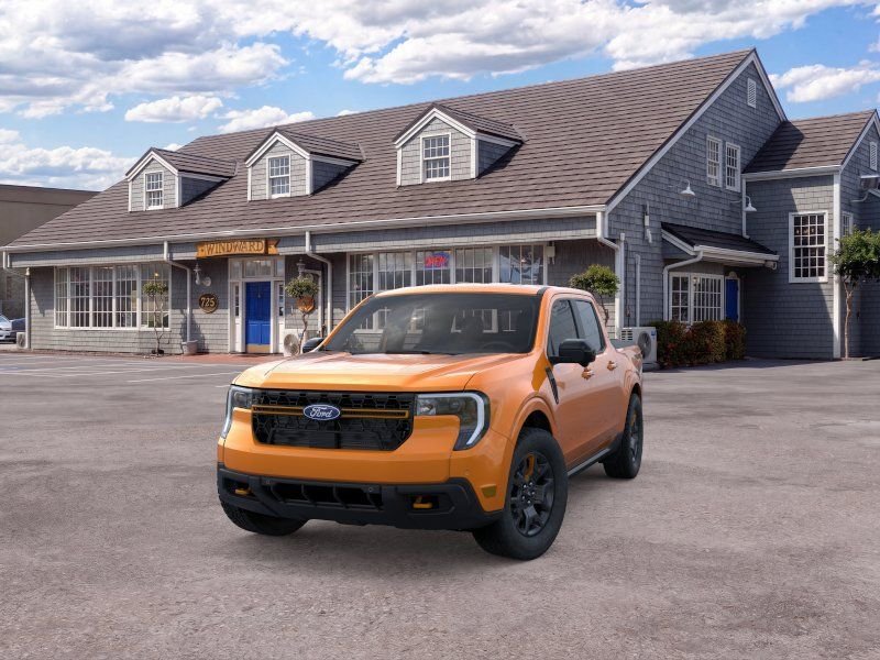 New 2026 Orange Fury Metallic Tri-Coat Ford Tremor image 2