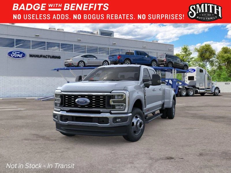 New 2026 GLACIER GRAY METALLIC TRI-COAT Ford LARIAT image 3