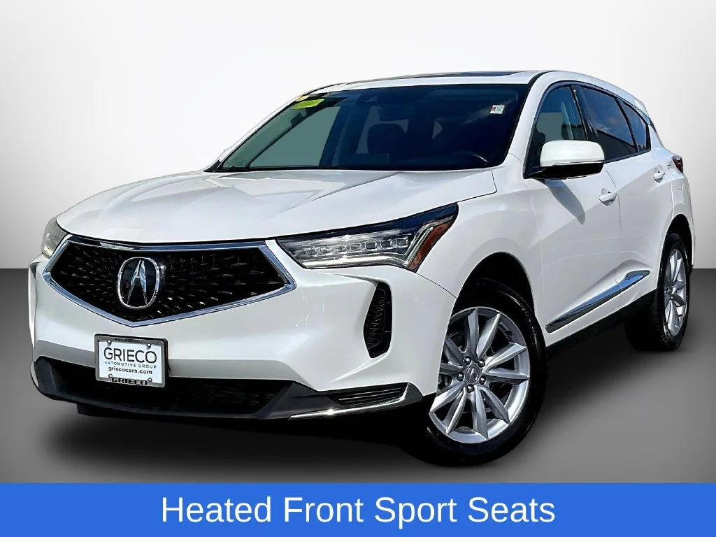 Used 2023 Platinum White Pearl Acura Base image 3
