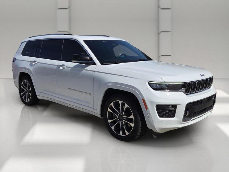 Certified Used 2021 Bright White Clearcoat JEEP OVERLAND 4X4 image 7