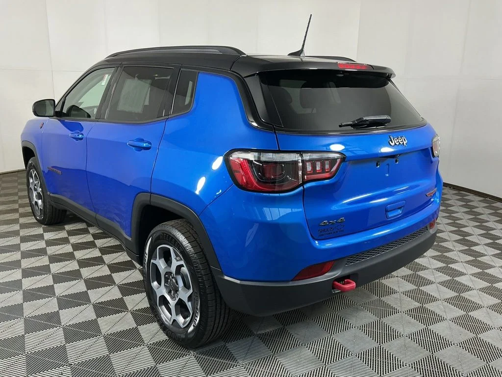 Used 2022 Blue Jeep Trailhawk image 14