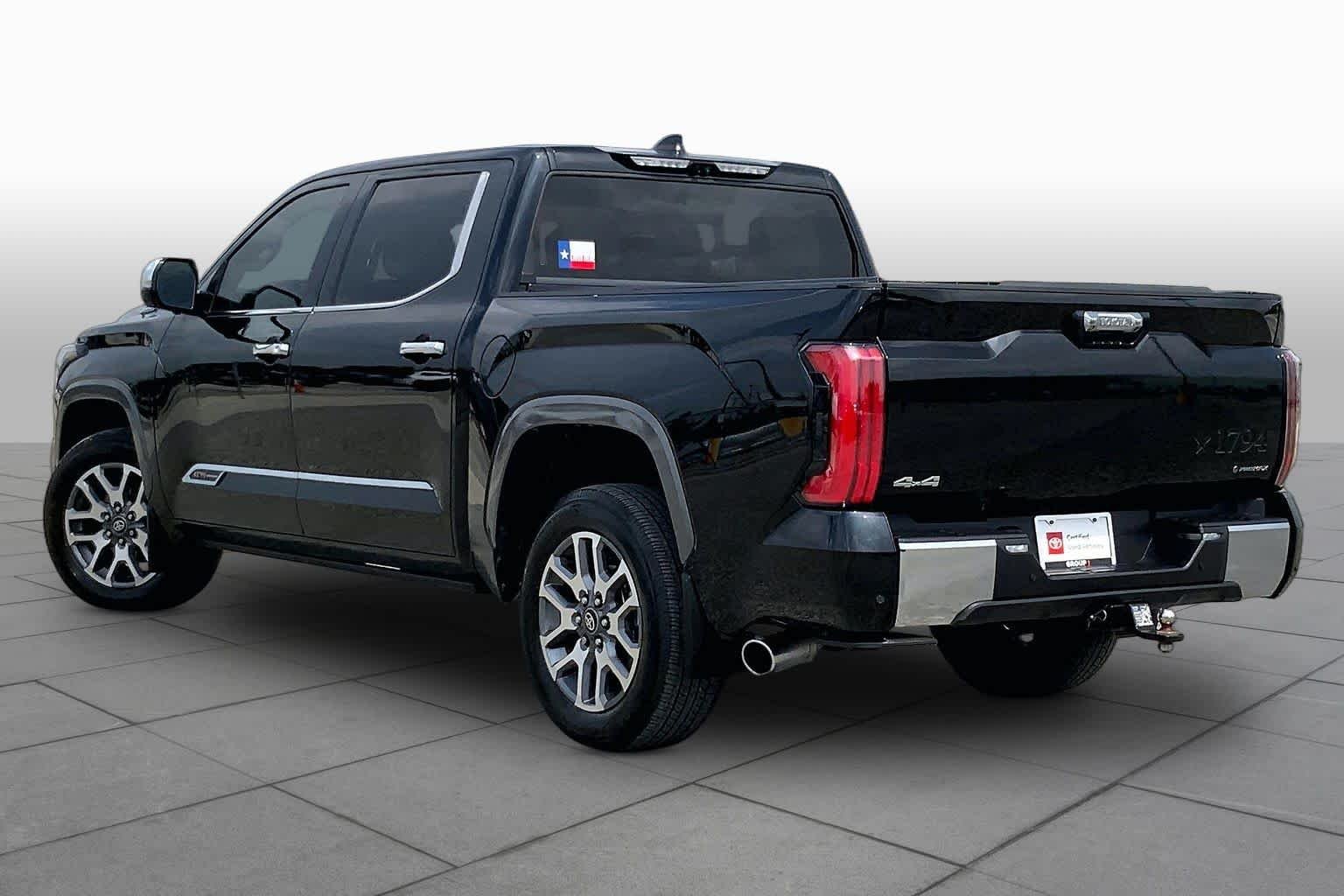 Used 2025 Midnight Black Metallic Toyota 1794 Edition Hybrid image 12