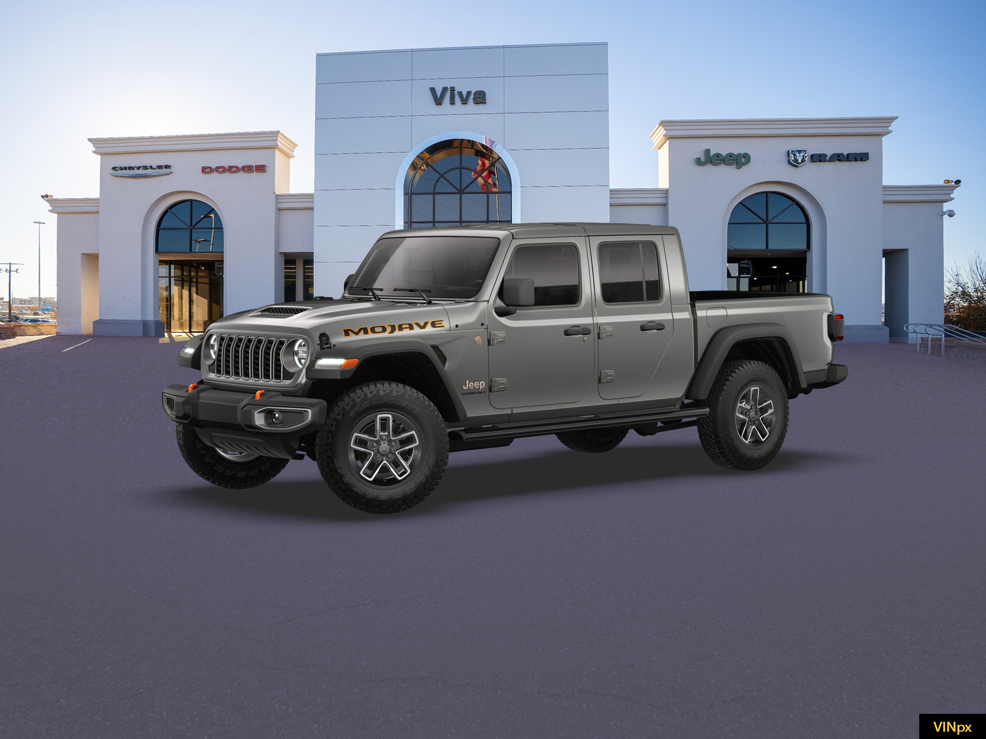 New 2026 Granite Crystal Metallic Clear-Coat Exterior Paint Jeep Mojave image 2