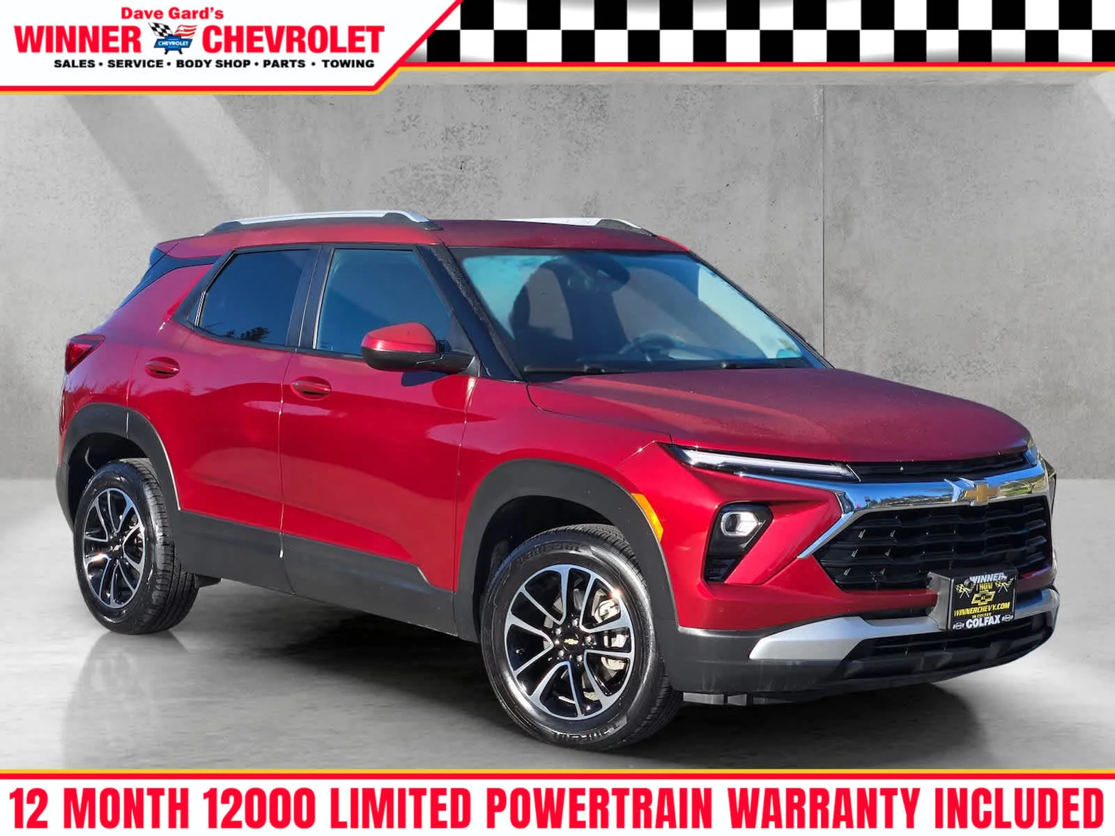 Used 2024 Crimson Metallic Chevrolet LT image 1