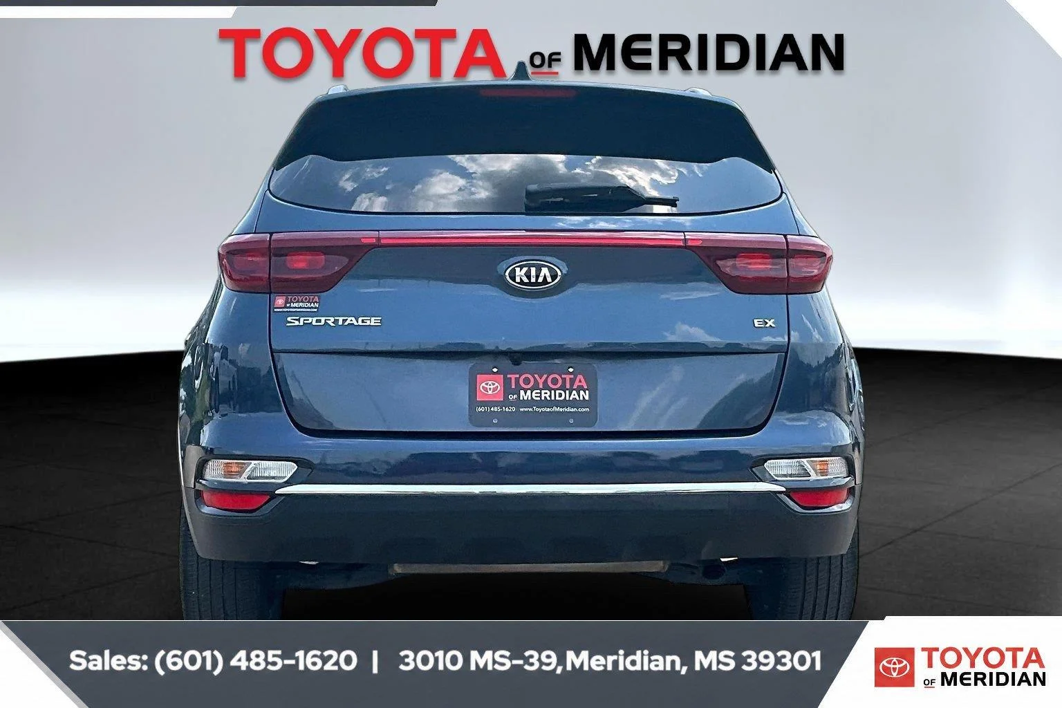Used 2021 Pacific Blue Kia EX image 4