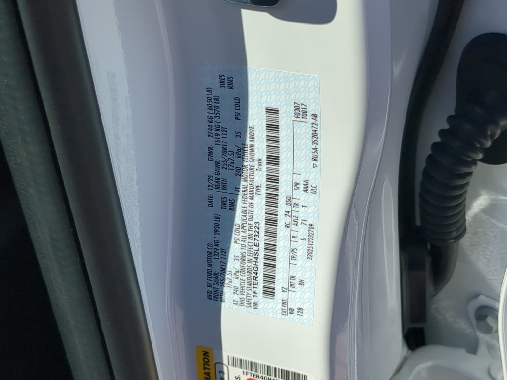 Used 2025 White Ford XLT image 34