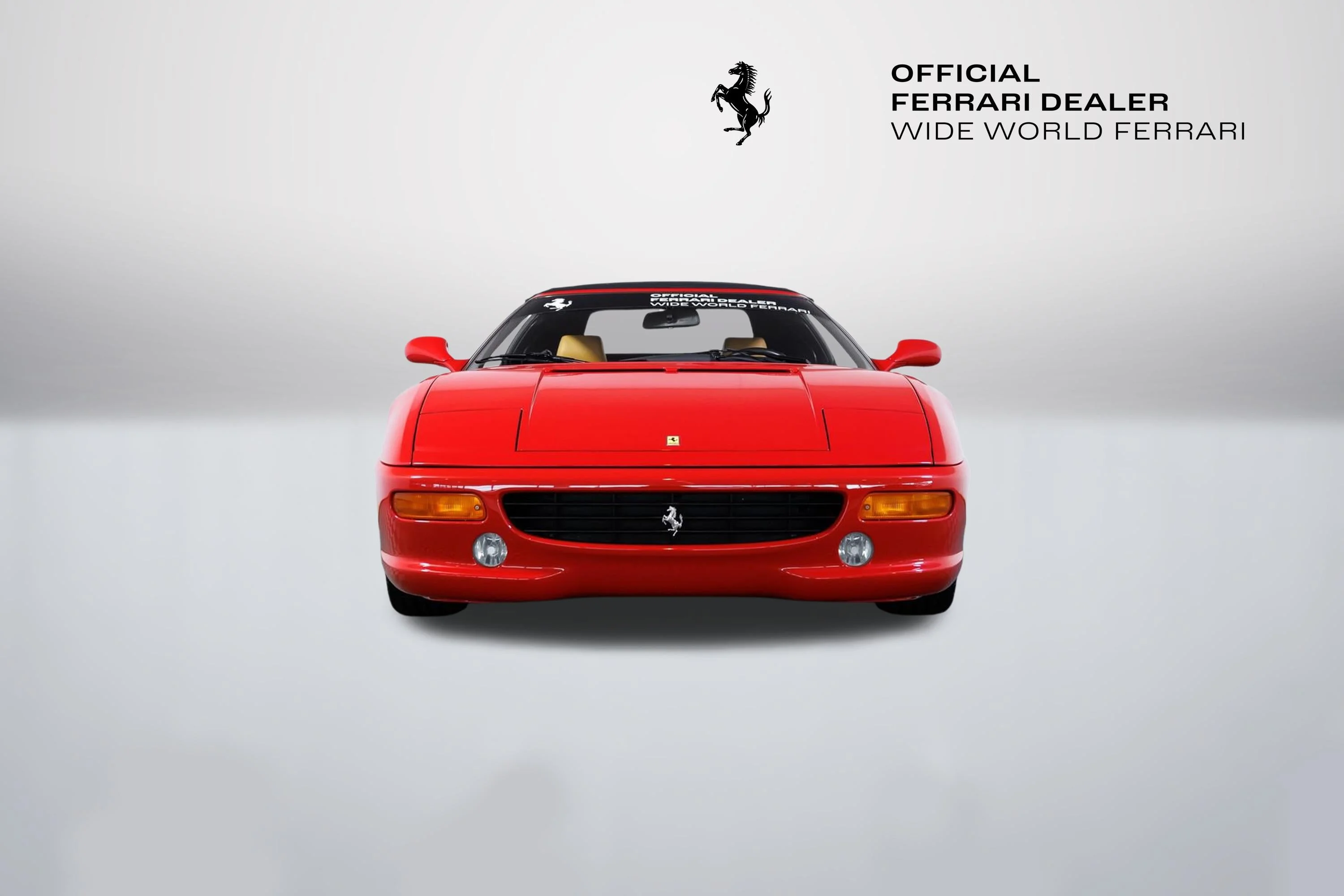 Used 1996 Rosso Corsa Ferrari Spider OEM Manual image 3
