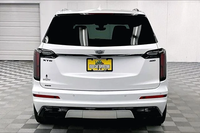 Used 2024 Crystal White Tricoat Cadillac Sport image 5
