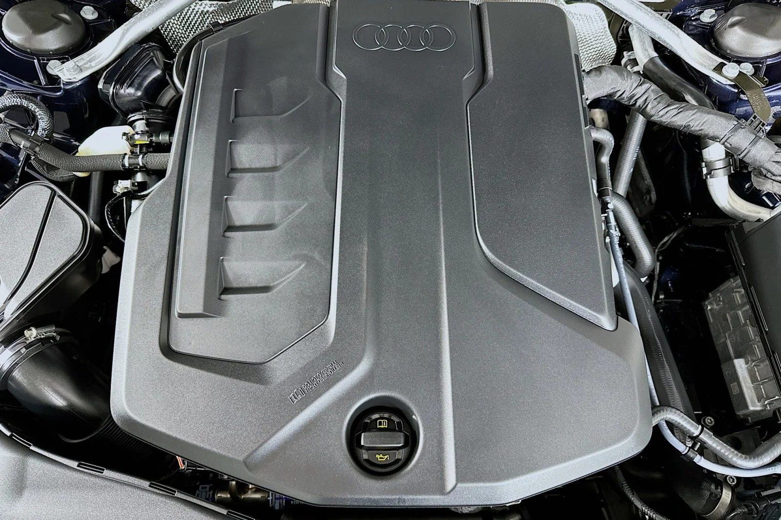 Used 2025 Firmament Blue Metallic Audi Premium Plus image 13