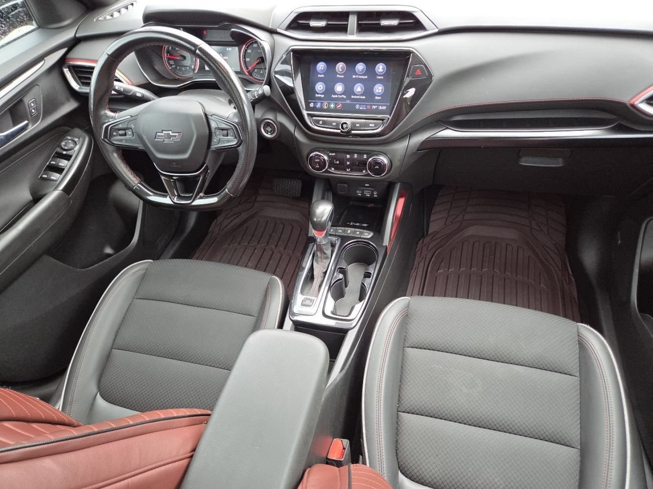 Used 2021 SCARLET RED METALLIC Chevrolet RS image 28