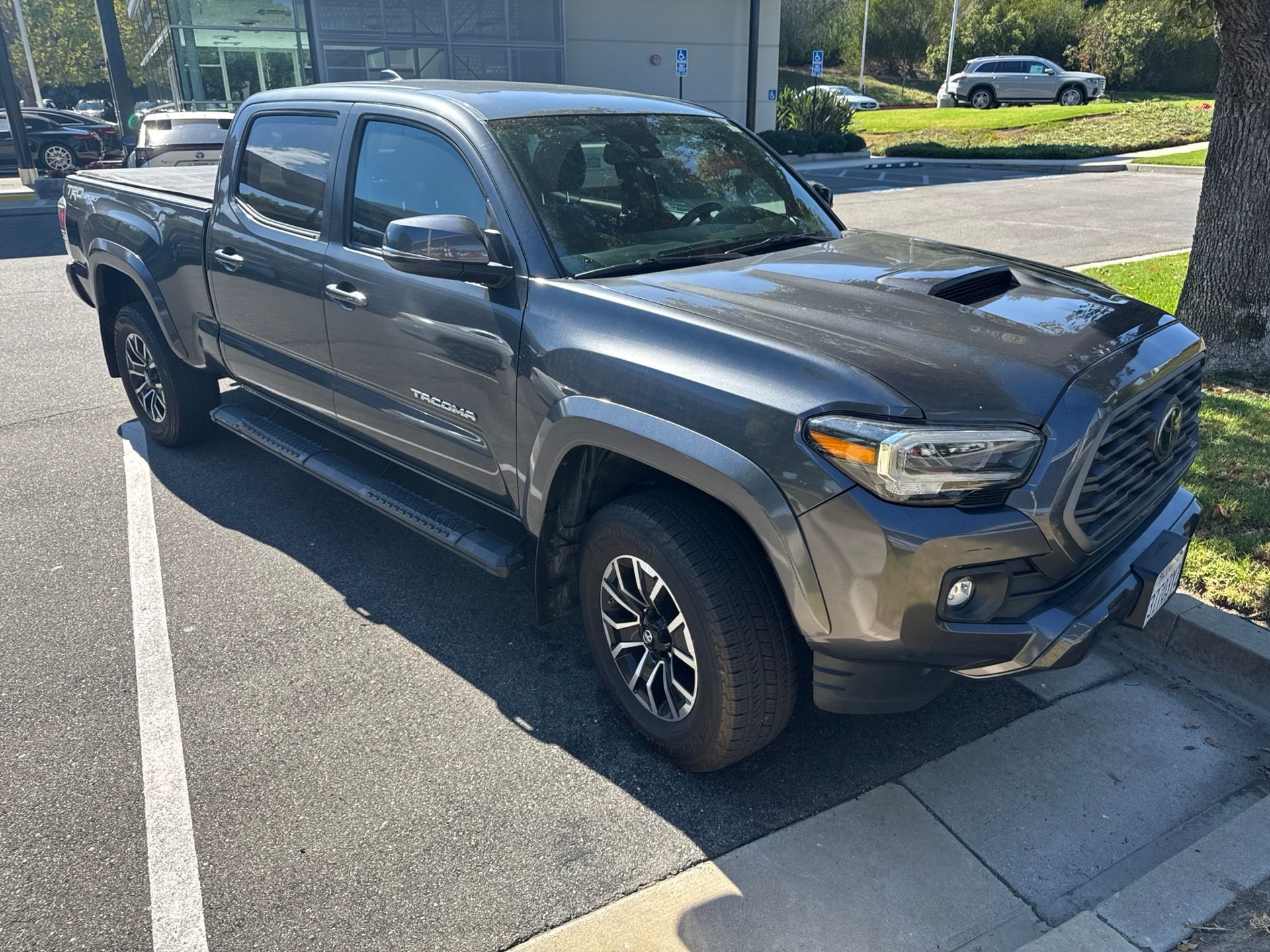 Used 2020 Gray Toyota TRD Sport image 1